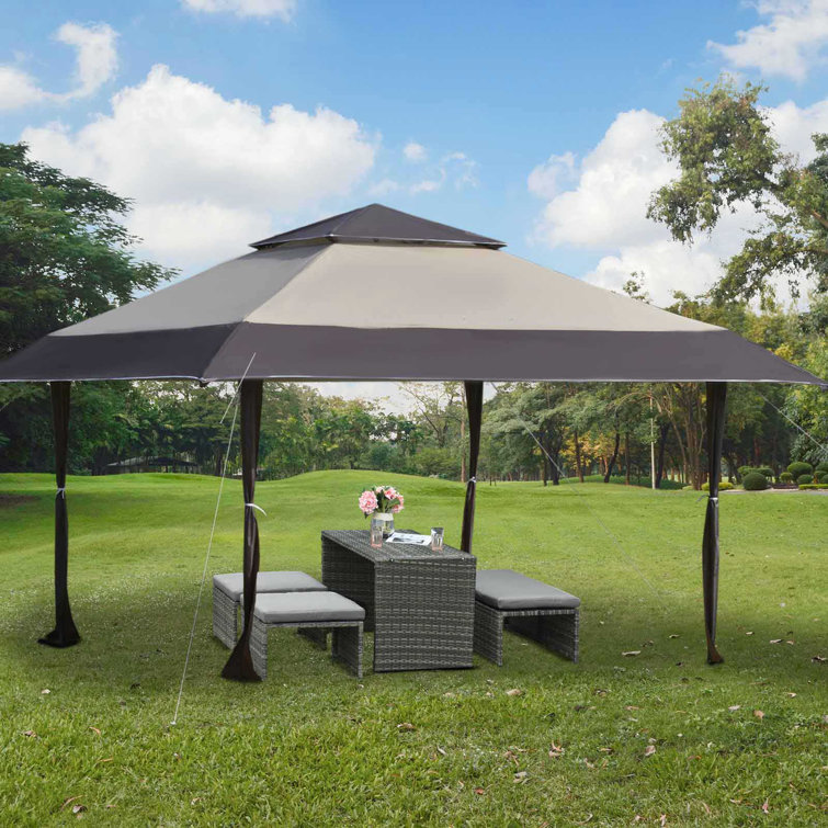 Sol 27 Outdoor Aaliyha 4m x 4m Steel PopUp Gazebo & Reviews Wayfair.ie Sol 27 Outdoor Aaliyha 4m x 4m Steel PopUp Gazebo & Reviews Wayfair.ie